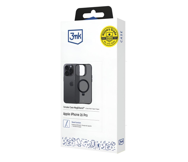 3MK Smoke Case Mag&Stand do Samsung Galaxy S25 Ultra 5903108625388 - 1311029 - zdjęcie 2